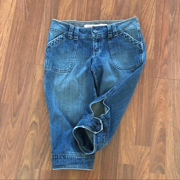 Mossimo Supply Co Denim Low Rise Crop Jeans 5 - Picture 5 of 11